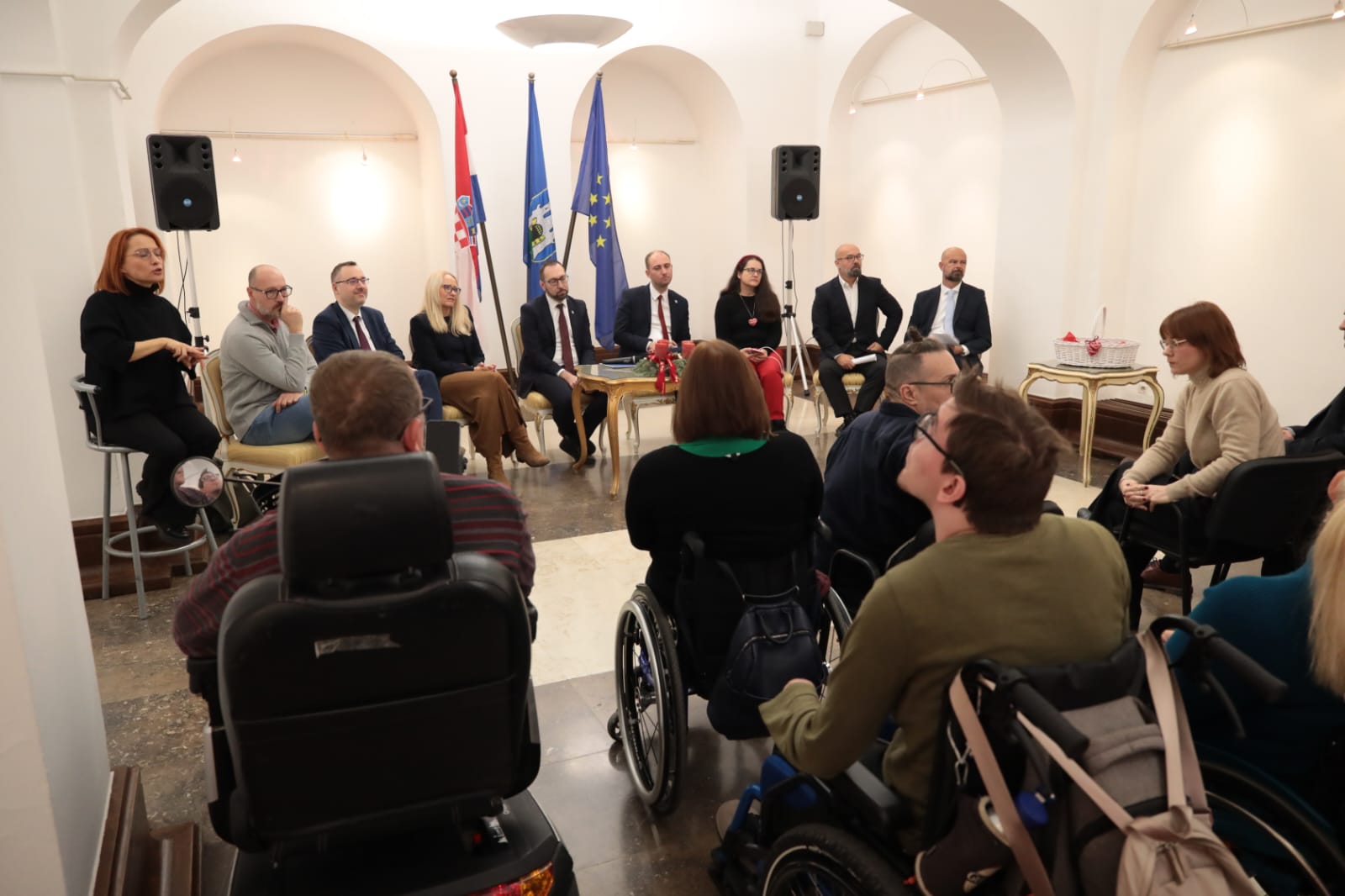 Tradicionalni prijam za predstavnike udruga osoba s invaliditetom